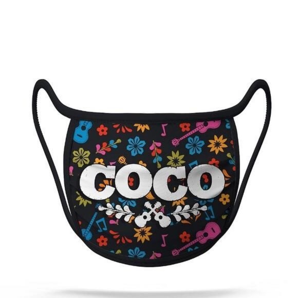 Disney Pixar Buzz Coco Up Cloth Mask Set Adult XL - Picture 2 of 6